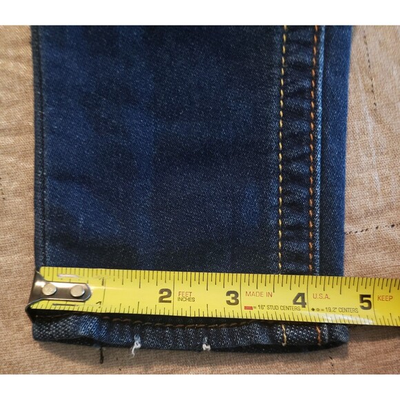 Rock Revival Jeans 25 Womens Blue Denim Jessica Skinny Leg Dark Wash Stretch - Picture 16 of 16